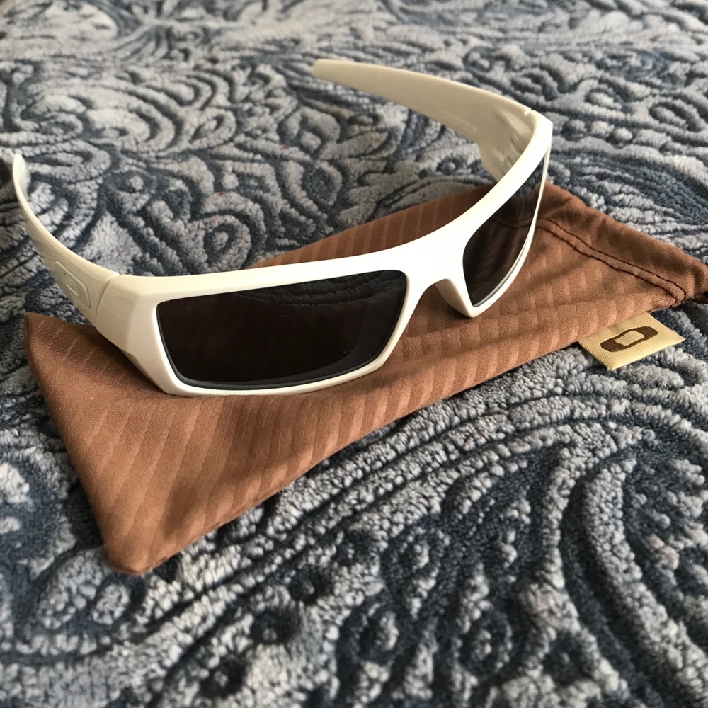 Oakley Gascan Men's Sunglasses - White